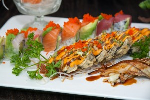 Excellent sushi at at Sake Sushi
